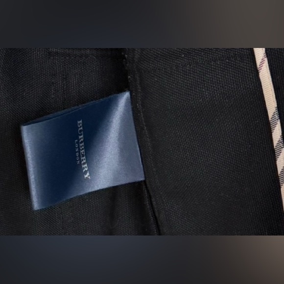 Burberry London Black Silk Cotton Weave Jacket • 4 - Picture 14 of 15